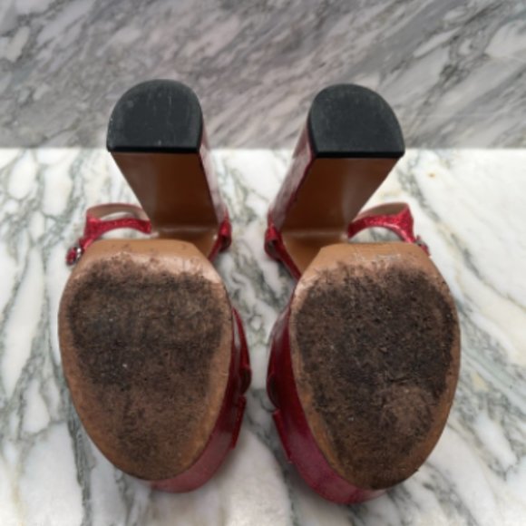 Marc Jacobs Lust Platform Sandal (Pink) Size 36.5 - Picture 7 of 7